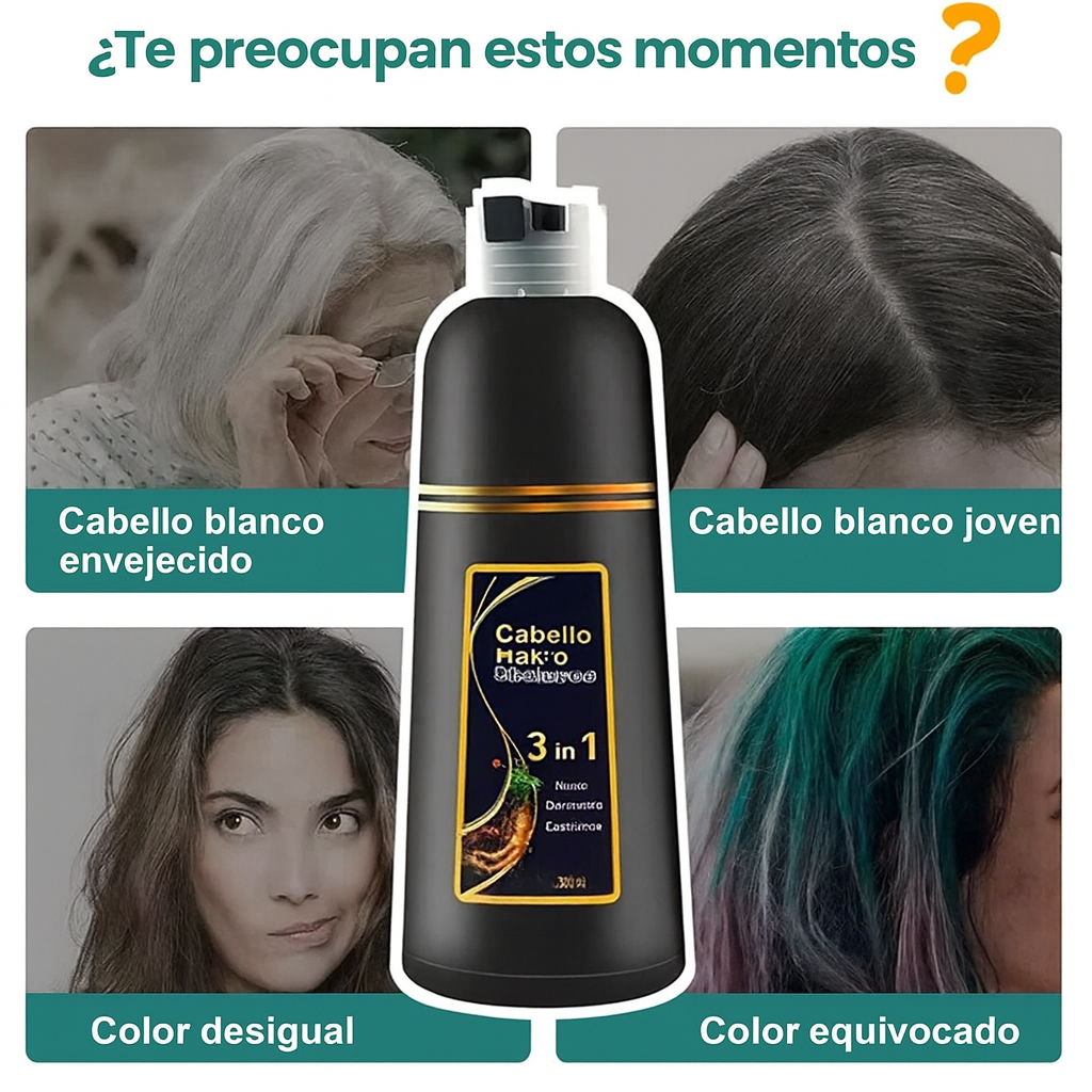 Shampoo cubre canas
