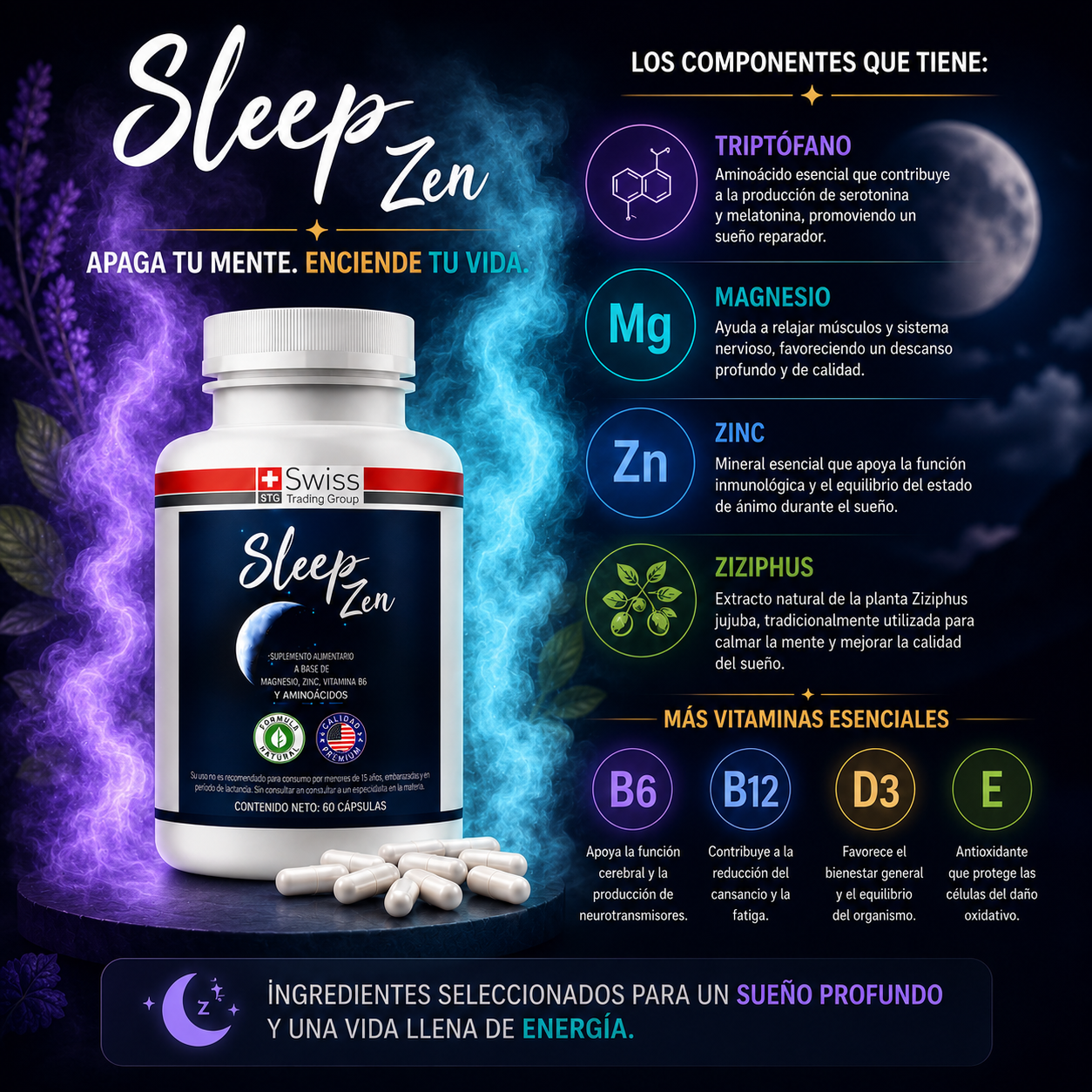 Capsulas Sleep Zen™