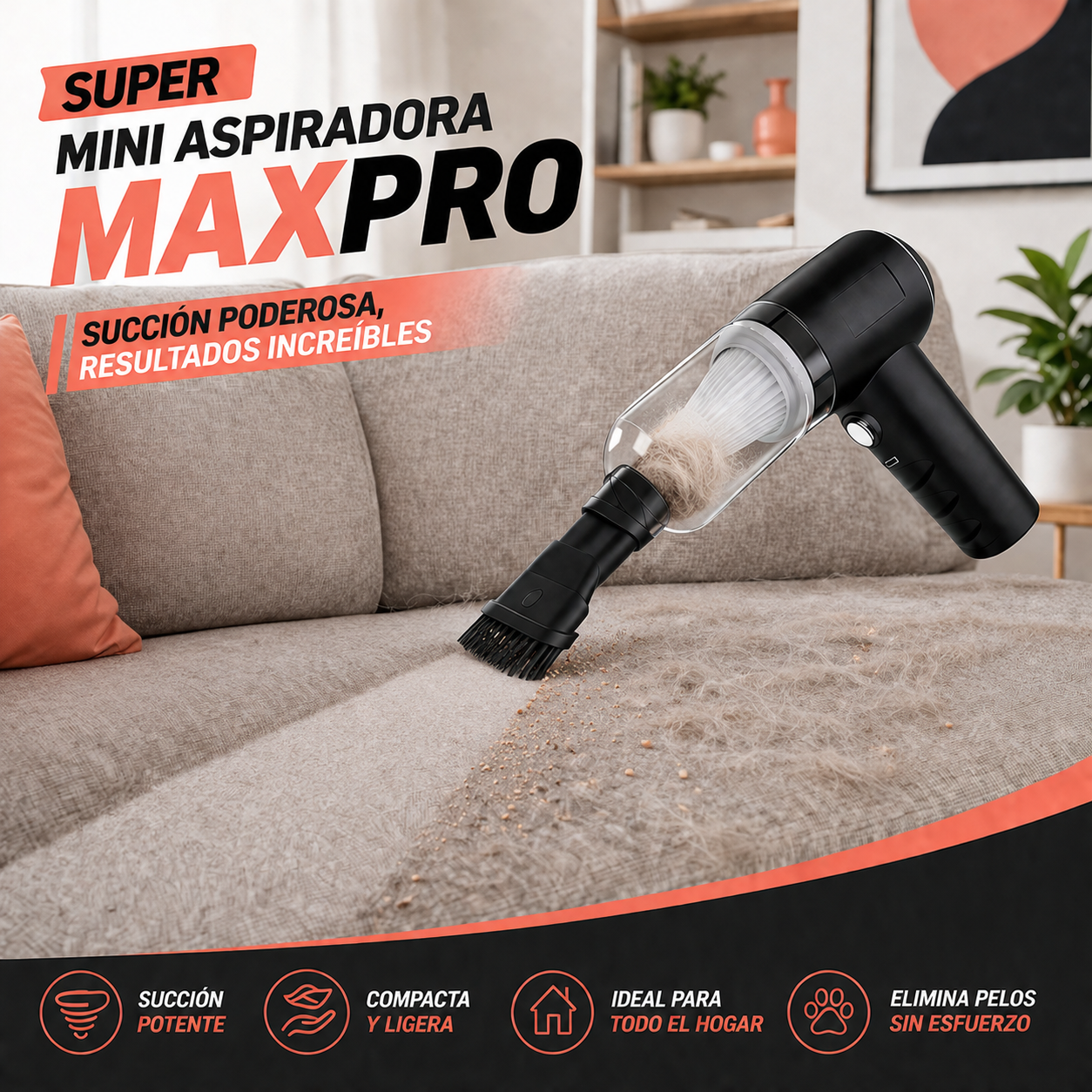 Mini Aspiradora MaxPro™