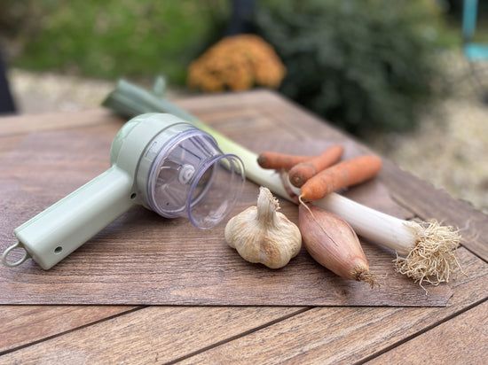 Mini cortadora de verduras